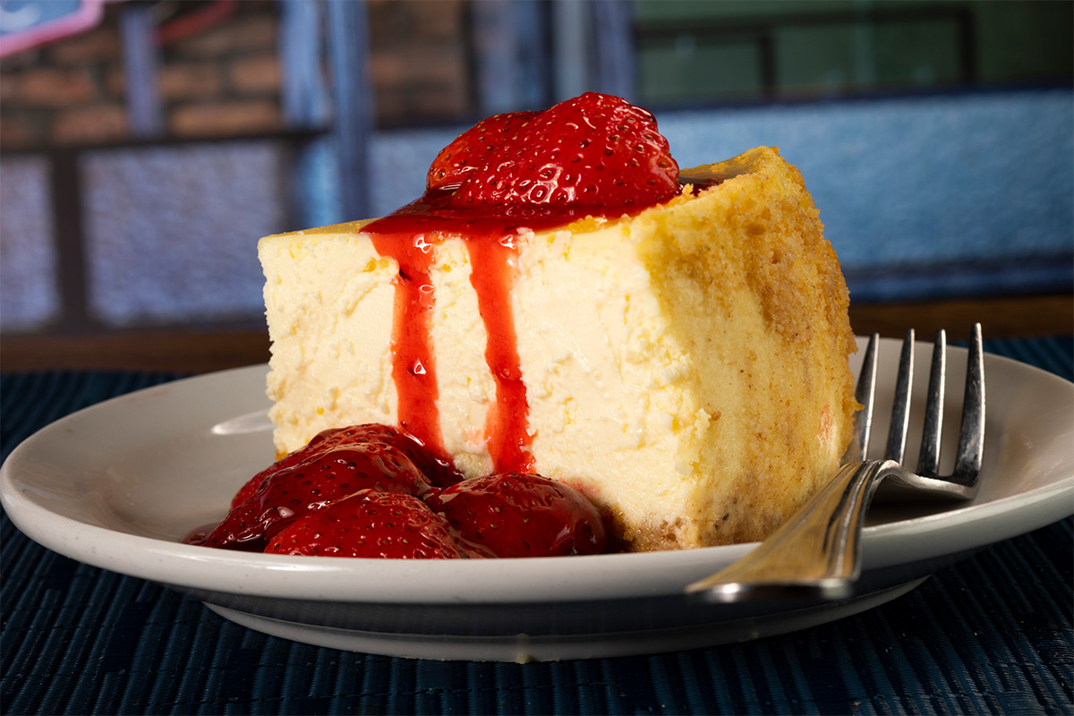 Cheesecake with Strawberries